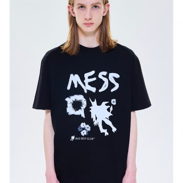 TCM mess T (black)(L)