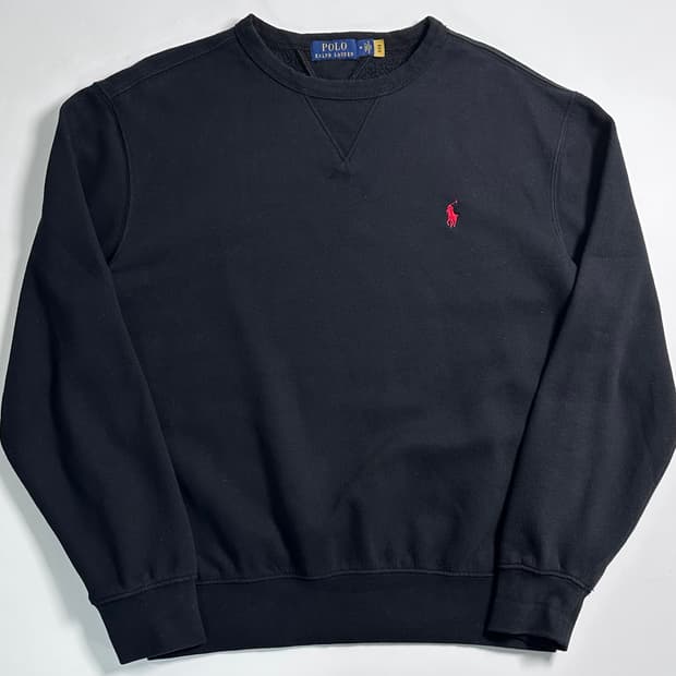 폴로 랄프로렌 블랙 맨투맨