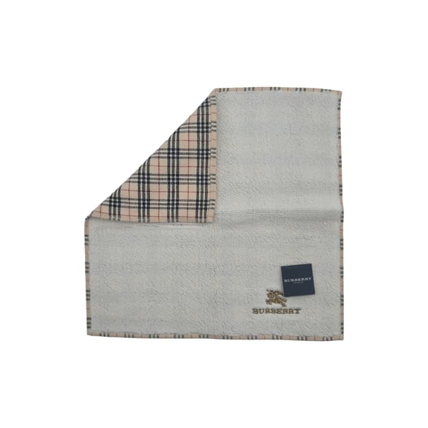 BURBERRY 버버리 양면 핸드타올 손수건[BF9688-0712-01]