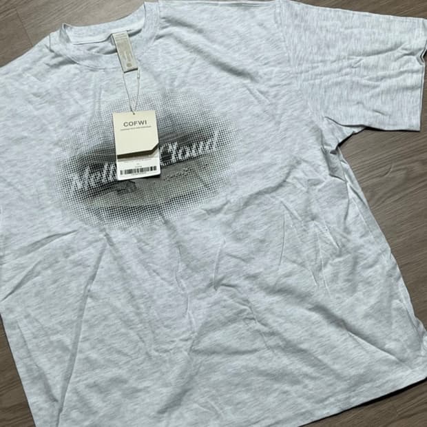 [새상품] 오버핏 반팔