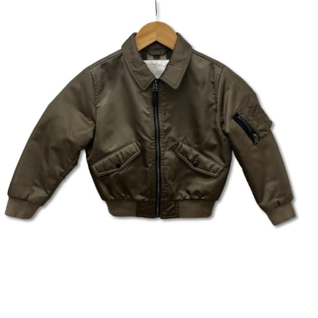 버버리 키즈 카라 집업 자켓