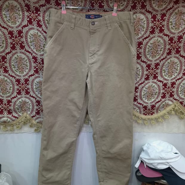 디키즈 카펜터 싱글니 베이지 워크팬츠


