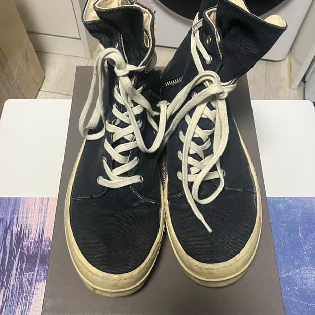 릭 오웬스 다크쉐도우 하이탑 45