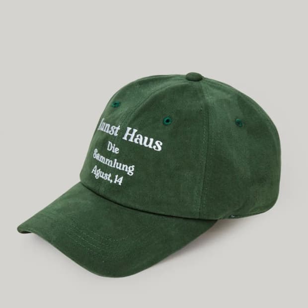 두마로 쿤스트하우스 코튼 볼캡 그린