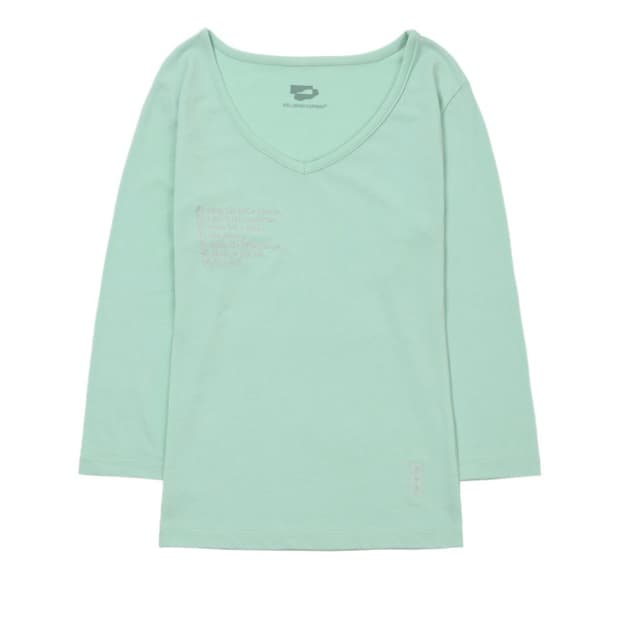 웰빙익스프레스 / V neck 3/4 sleeve Mint🍵