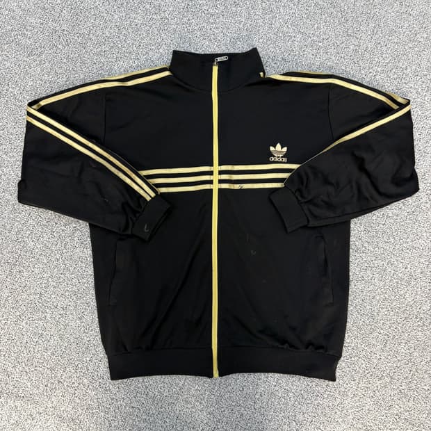 실측 아디다스 골드 파이어버드 슈즈 져지 0303J