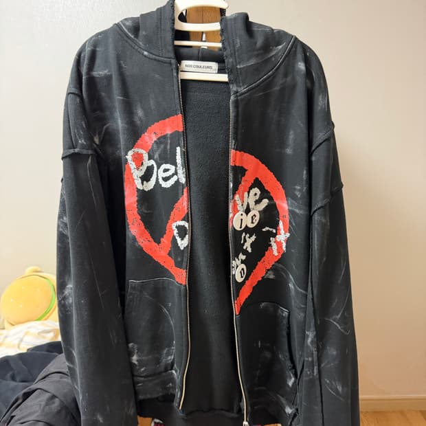 노쿨러스 빈티지 후드집업 1사이즈