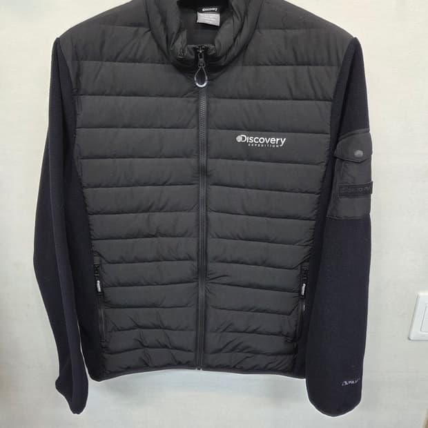 디스커버리 레이튼 튜브 폴라텍 다운 경량패딩 105