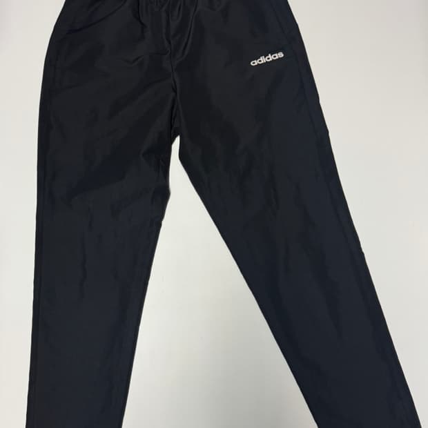 아디다스 로고 우븐 트레이닝 폴리 팬츠 31.4인치