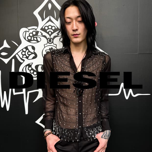 DIESEL 2015 - Stud & Safety Pin Shirts 