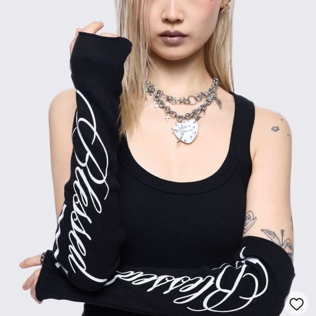 minga london 밍가런던 락 펑크 암 워머