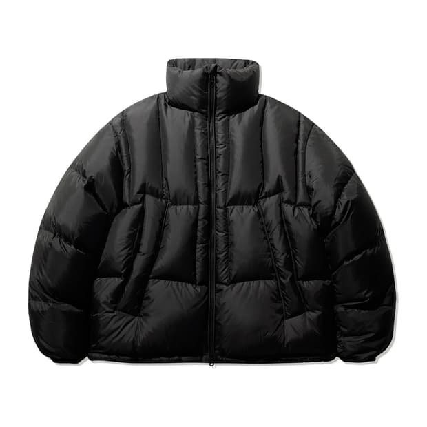 네이머클로딩 패딩 돔 파카 DOME PARKA BLACK