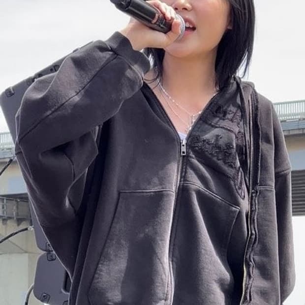 코스트퍼킬로 더블 후드집업 블랙 미노이