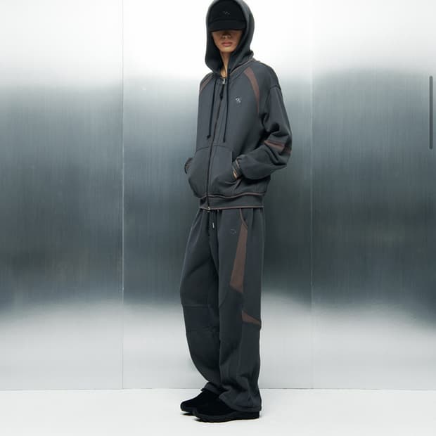 산산기어 오블리크 후드집업/바지(셋업)