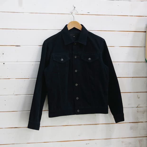 (착용컷) 유니클로 코듀로이 트러커 자켓 (남성용 95)