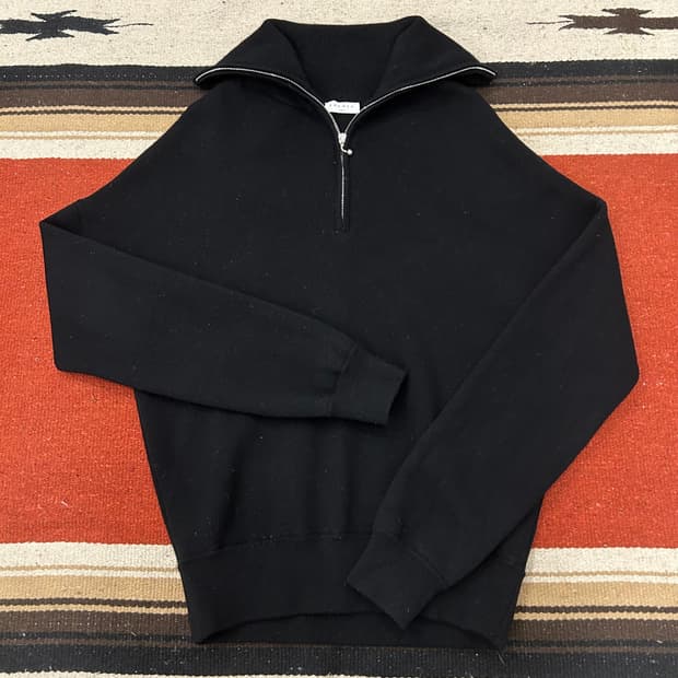 산드로 하프집업 니트