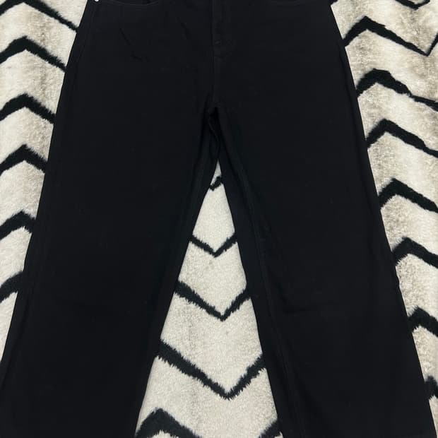 [40]무신사스탠다드 와이드 데님팬츠/블랙