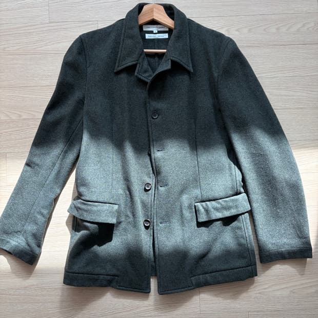 Wool single coat Made in France