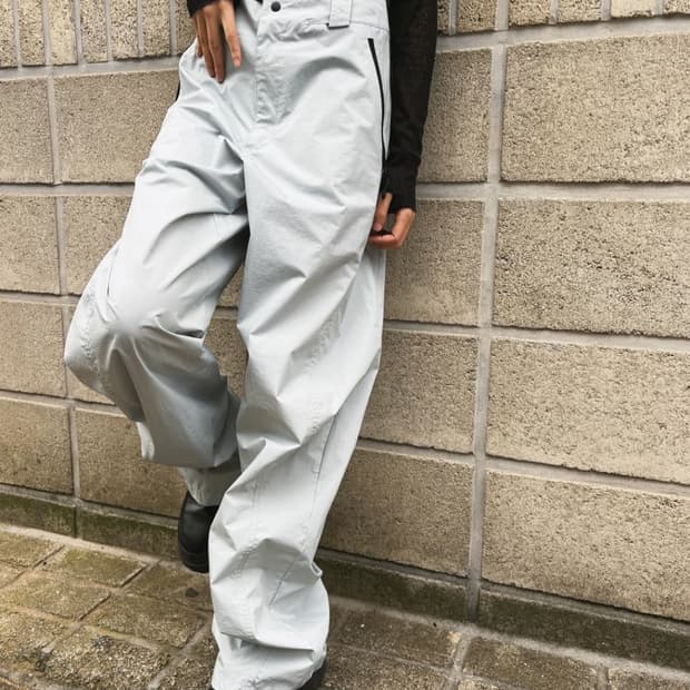 혜인서 와이드 윈드브레이커 팬츠