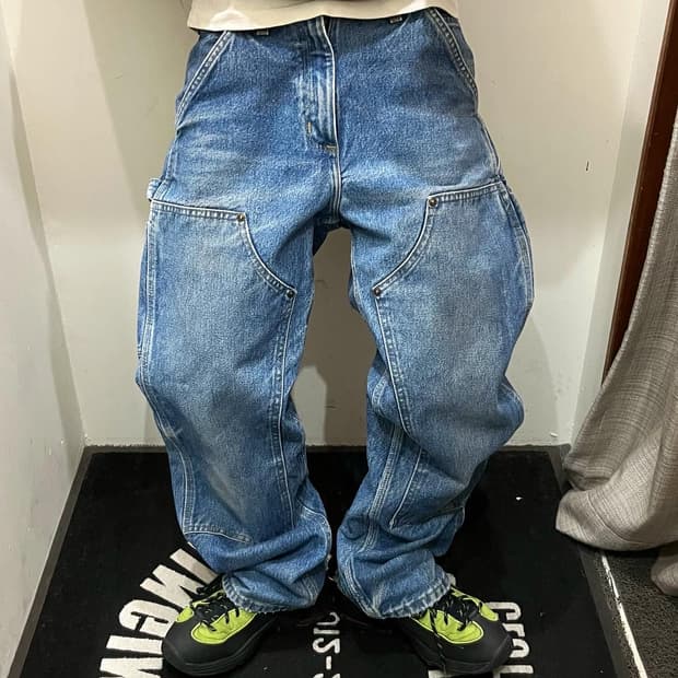 Carhartt Double Knee Denim 팬츠