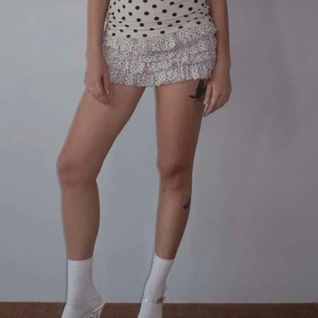 스컬프터 Dot Volumer Shorts Raw