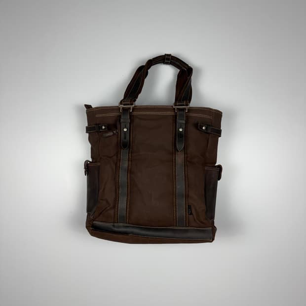 요시다포터 SANG 필드 토트백 다크브라운