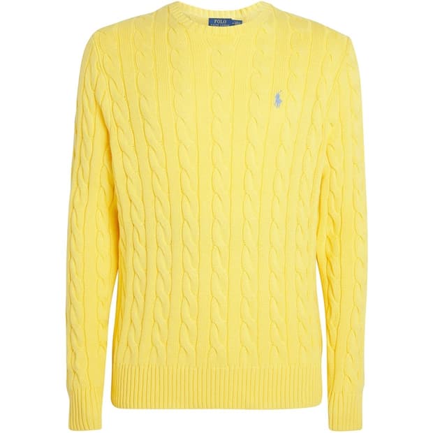 폴로랄프로렌 레몬 컬러 니트