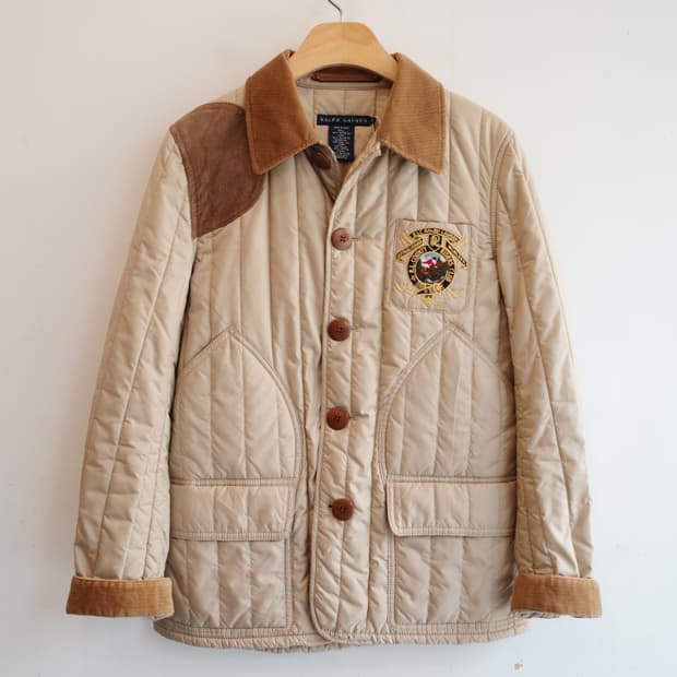 PoloRalphLauren 폴로 랄프로렌 자수 퀼팅자켓
