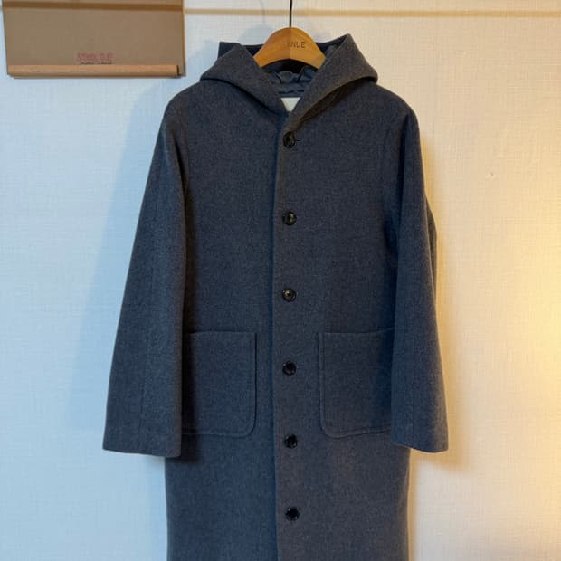 [1]BEAMS BOY 빔즈보이 나일론 울 후드코트