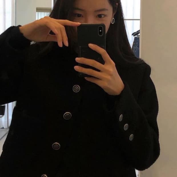 샵엠 두오모자켓(duomo jacket) 블랙 38