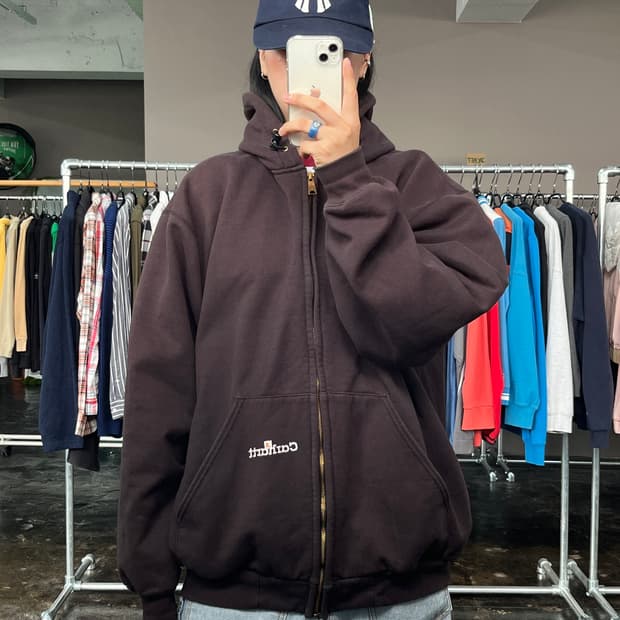 칼하트 K129 후드 집업