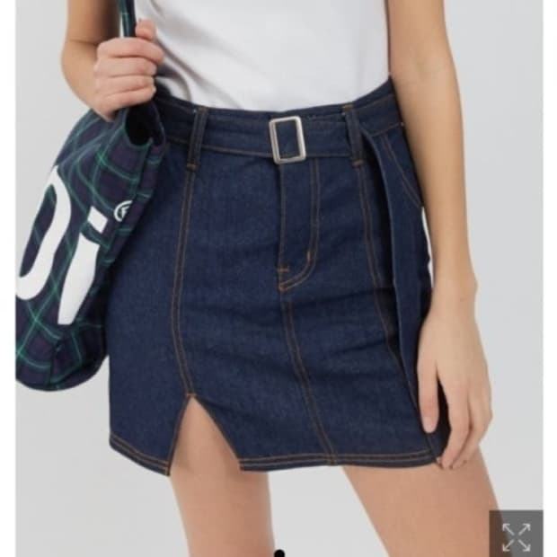 오아이 오아이 oioi 데님 미니스커트 S 사이즈