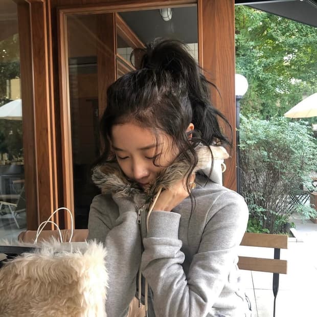 세틀포문 퍼 후드집업