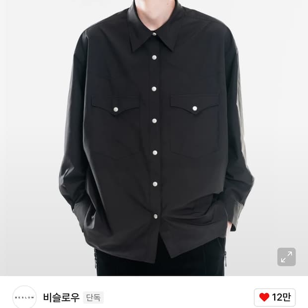 비슬로우 / OVERSIZED WESTERN SHIRTS / 긴팔 셔츠