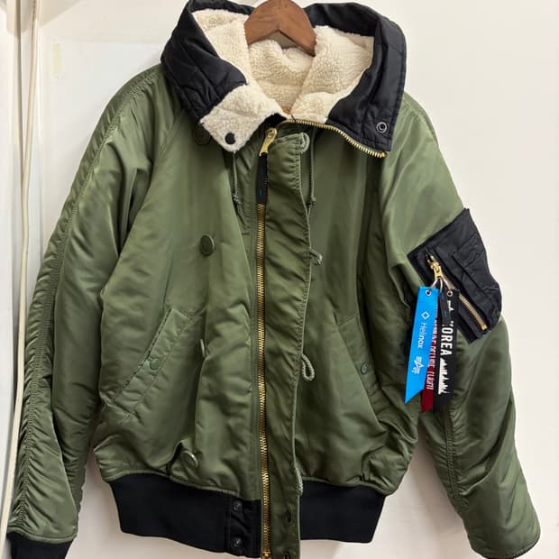 N185. 알파인더스트리 헬리녹스 점퍼 자켓