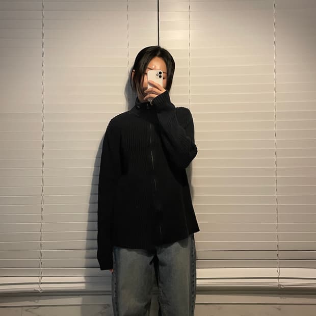 폴로 진스 컴퍼니 니트 집업