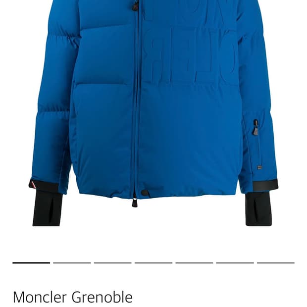  Moncler Grenoble 스키 다운 자켓