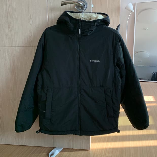 커버낫 리버시블 양면 뽀글이자켓