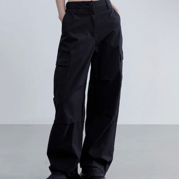 무신사 스탠다드 우먼즈 와이드 카고 팬츠