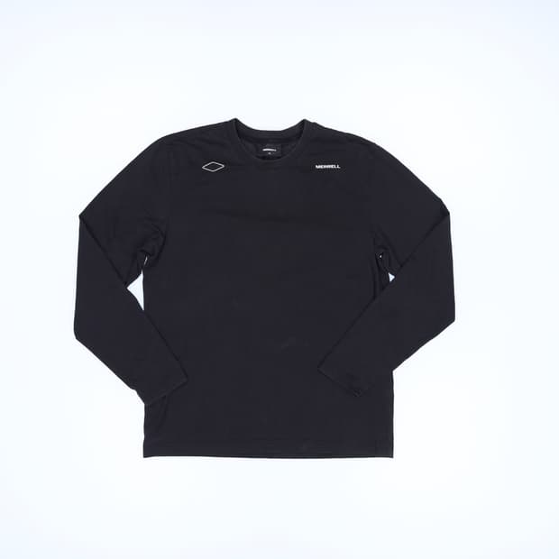 100 머렐 블랙 긴팔 티셔츠 0206M