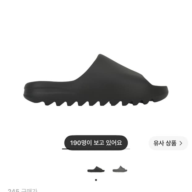 이지슬라이드 다크 오닉스 245 새상품