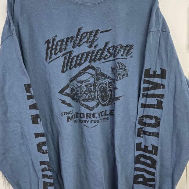 할리데이비슨 빈티지 티셔츠