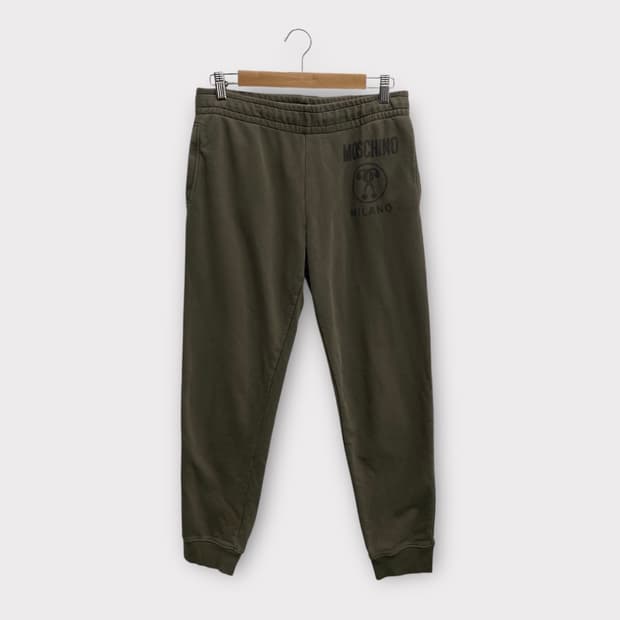 모스키노 카키색  조거 스웻팬츠 M