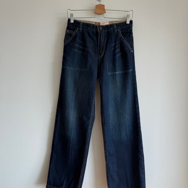 갭(GAP) 힌치백 데님 팬츠