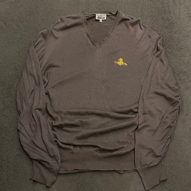 비비안 웨스트우드 프릴 니트 백화점판 처분 