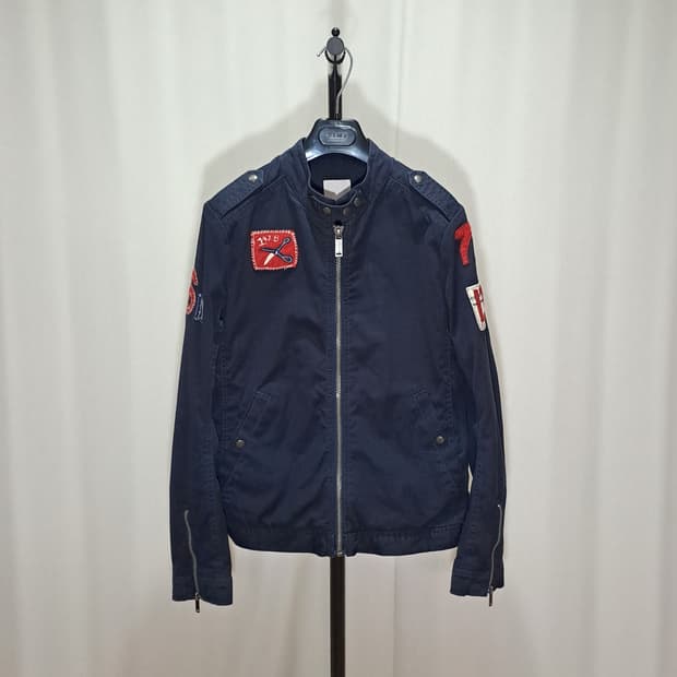 (택포) 디젤 패치워크 바이커자켓 B157