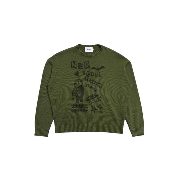 엑스톤즈 캣 월드 풀오버 니트