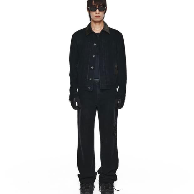 Xlim EP.8 05 데님 자켓 블랙 엑슬림