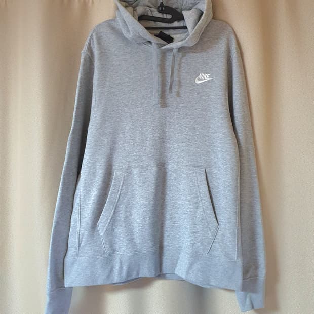 나이키 그레이 후드티 95-100