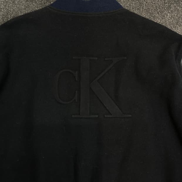 캘빈클라인 CK 바시티 스타디움 자켓 95